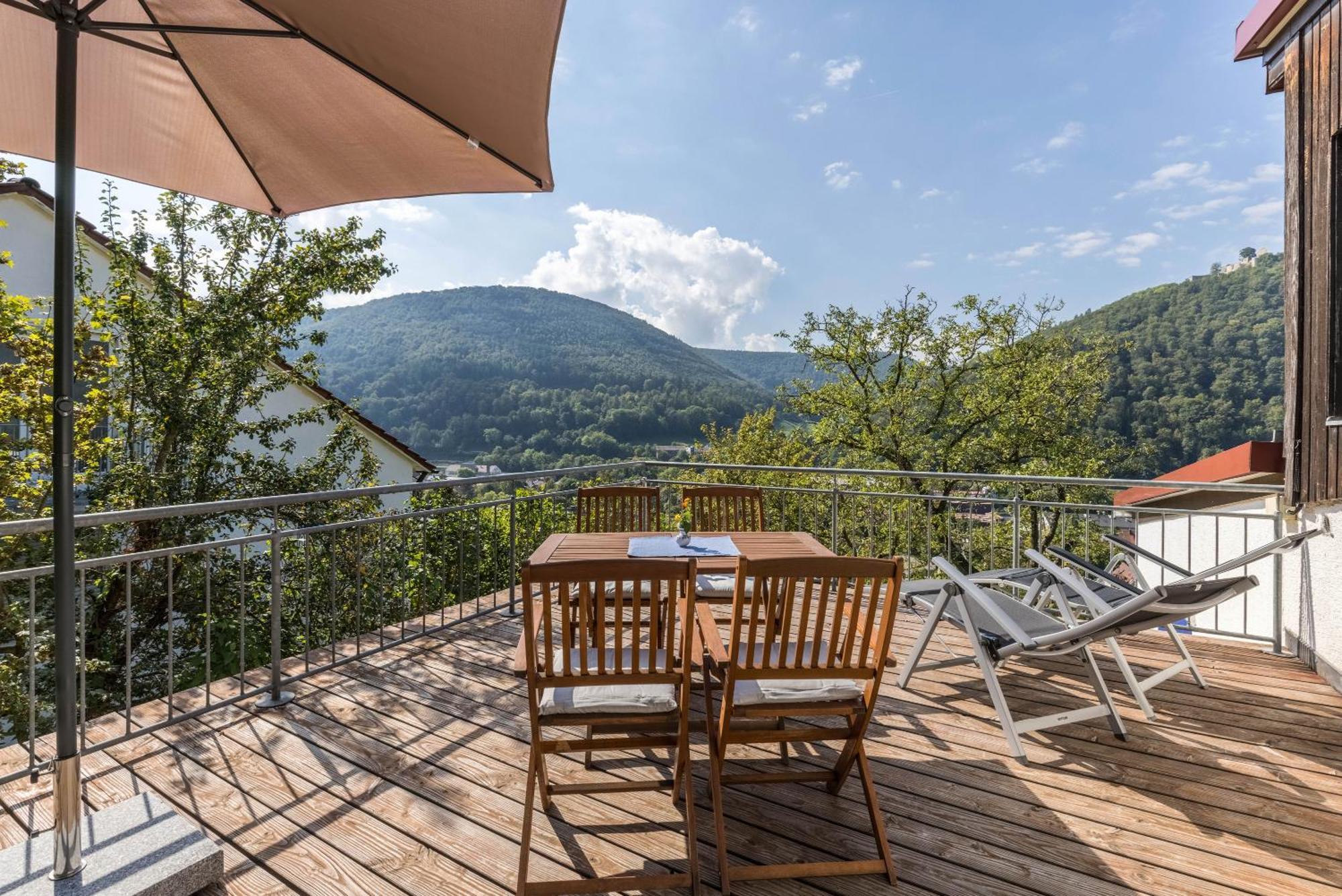 Ferienwohnung Am Samuelstein Bad Urach Eksteriør billede